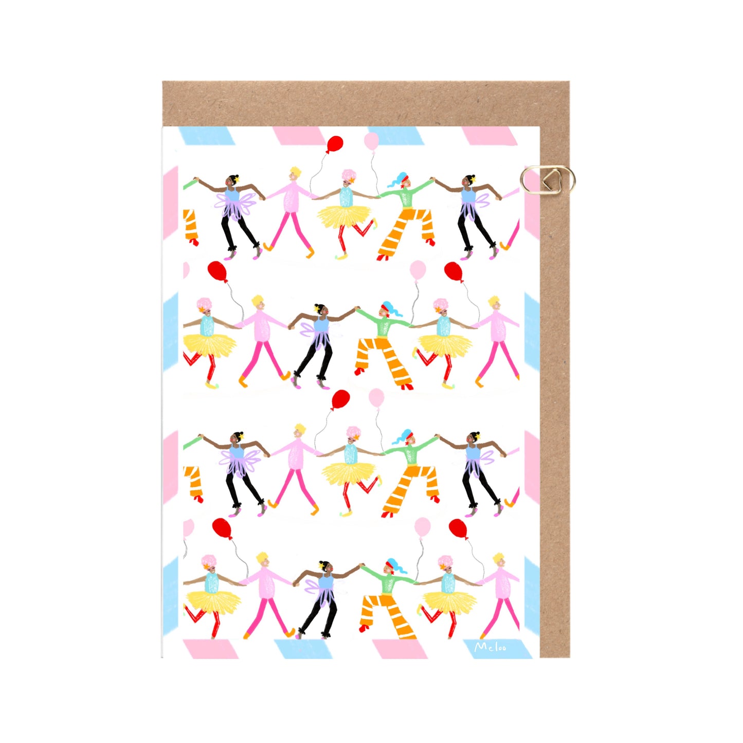 Love Dancing Card