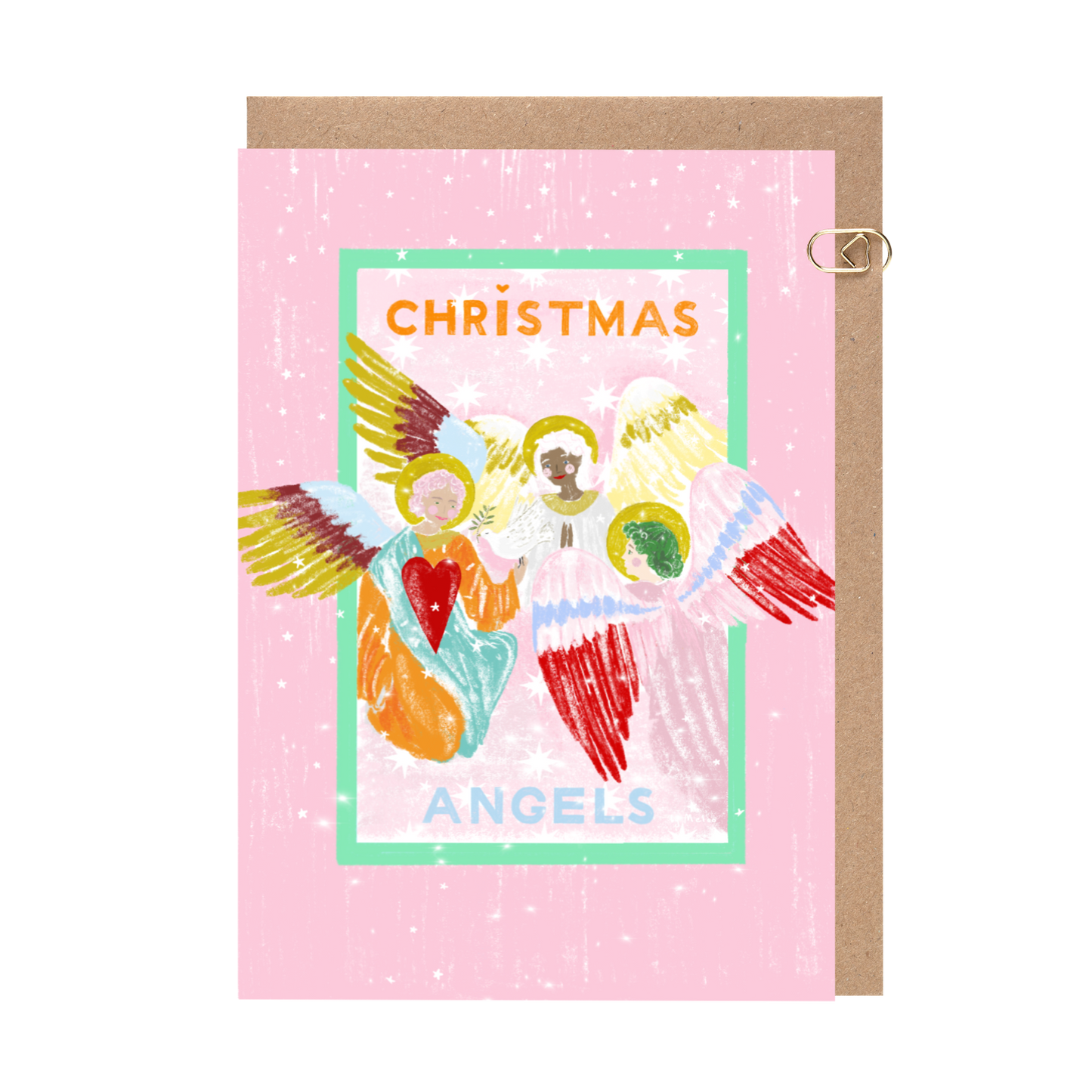 Christmas Angels Card