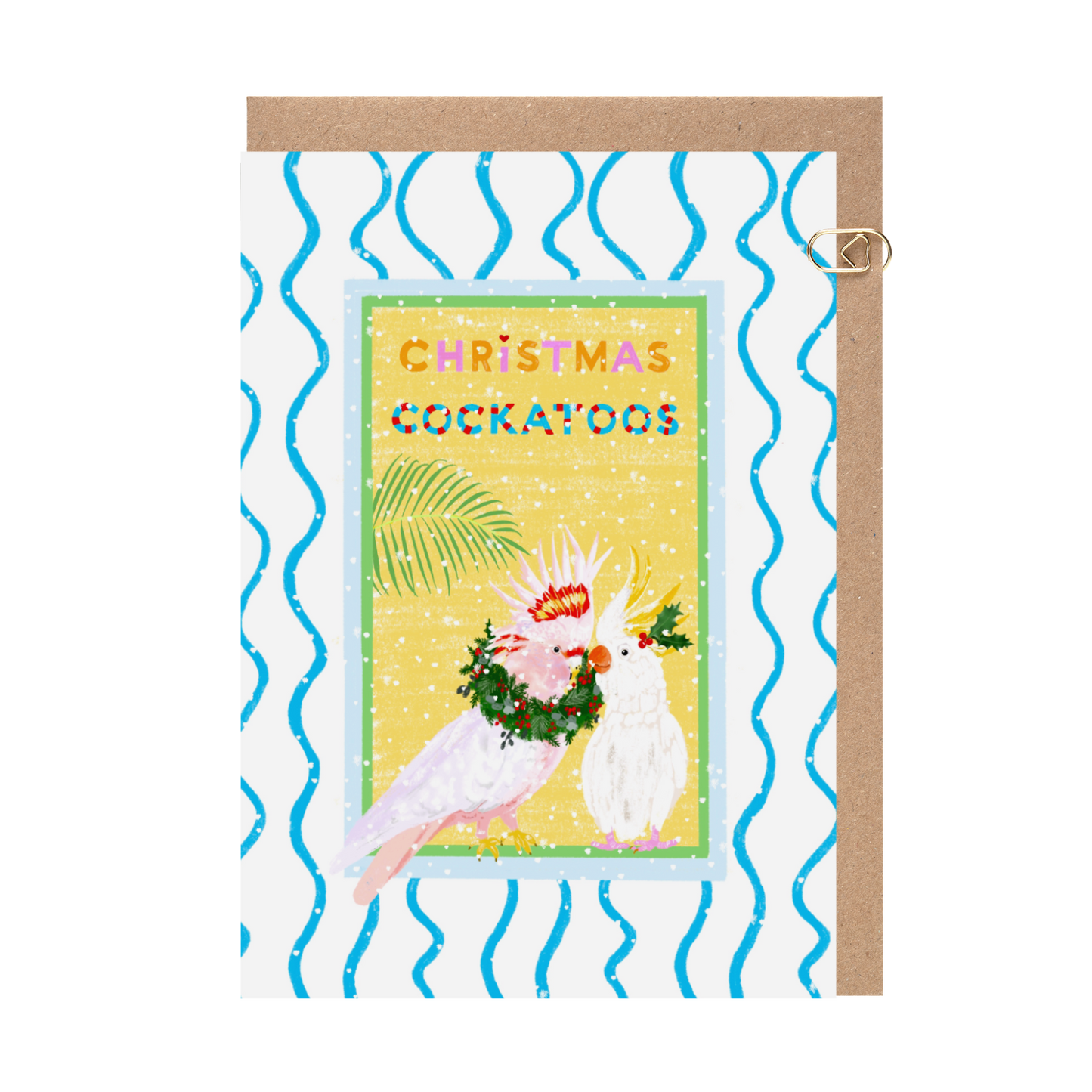 Christmas Cockatoos Card