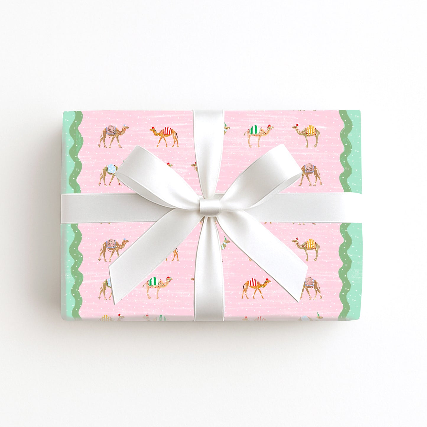 Christmas Camels Wrapping Paper