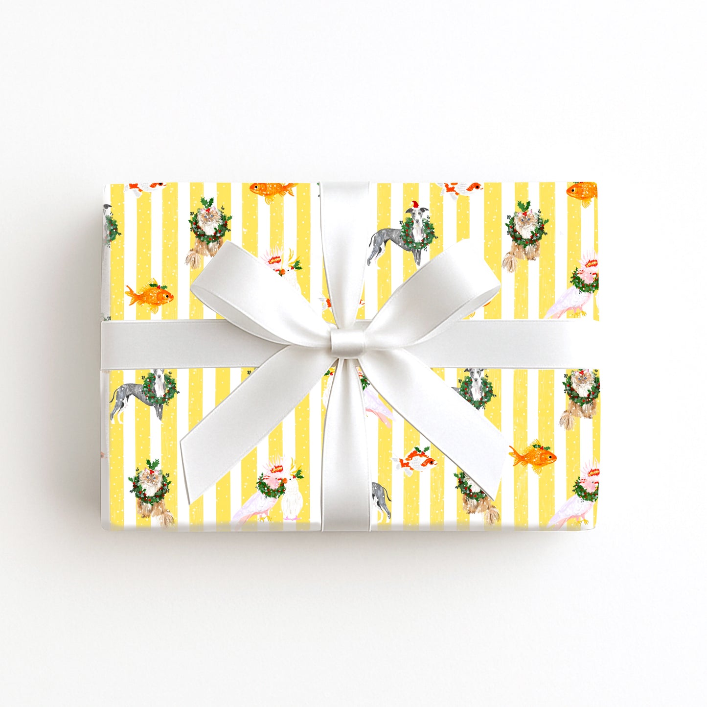 Christmas Pets Wrapping Paper
