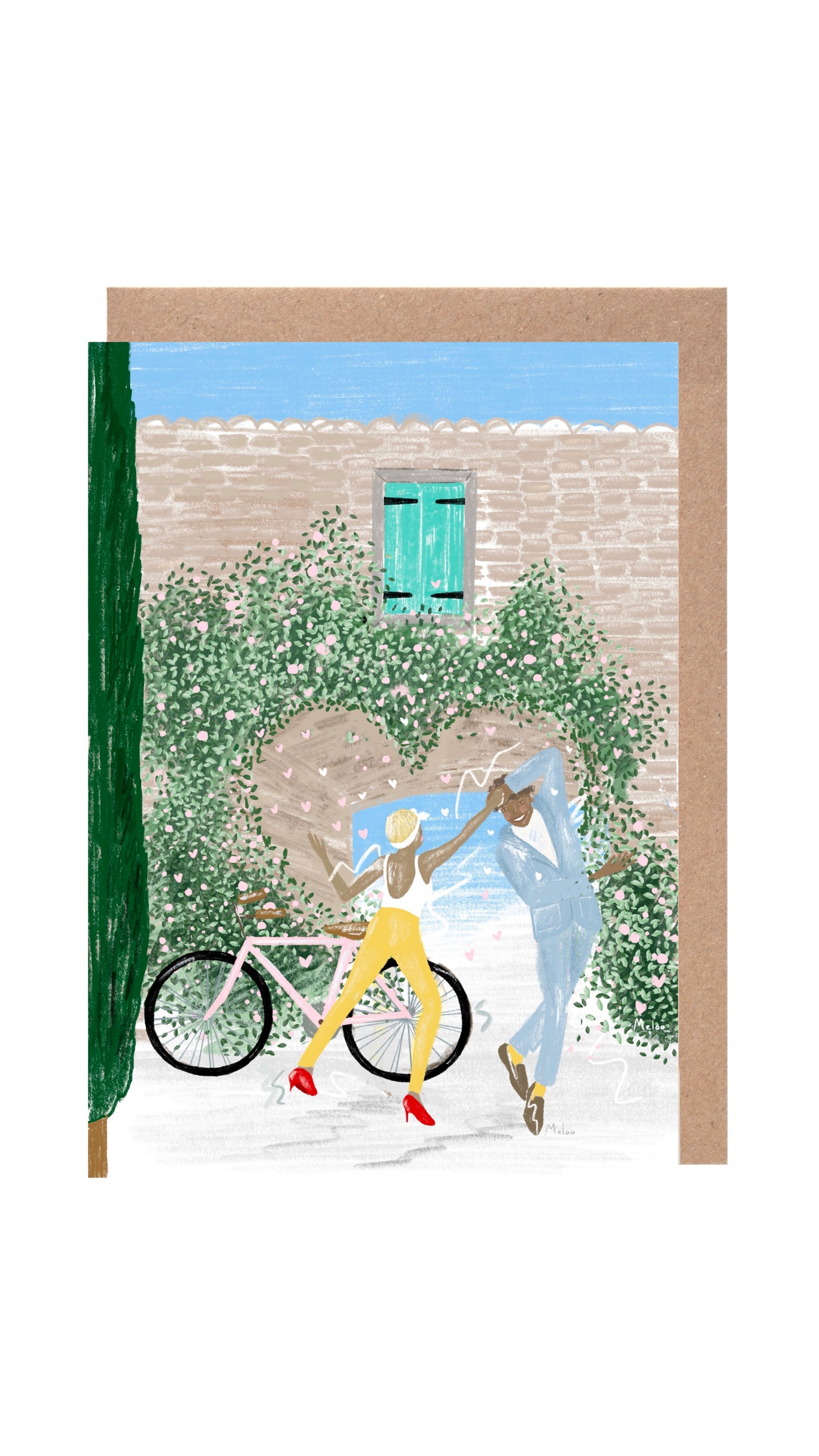 Red Shoes Dance Card