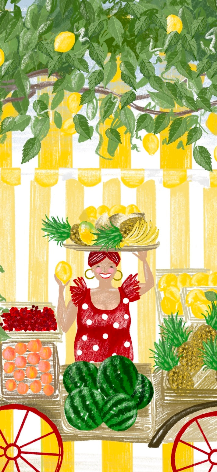 Lemon Lady Card