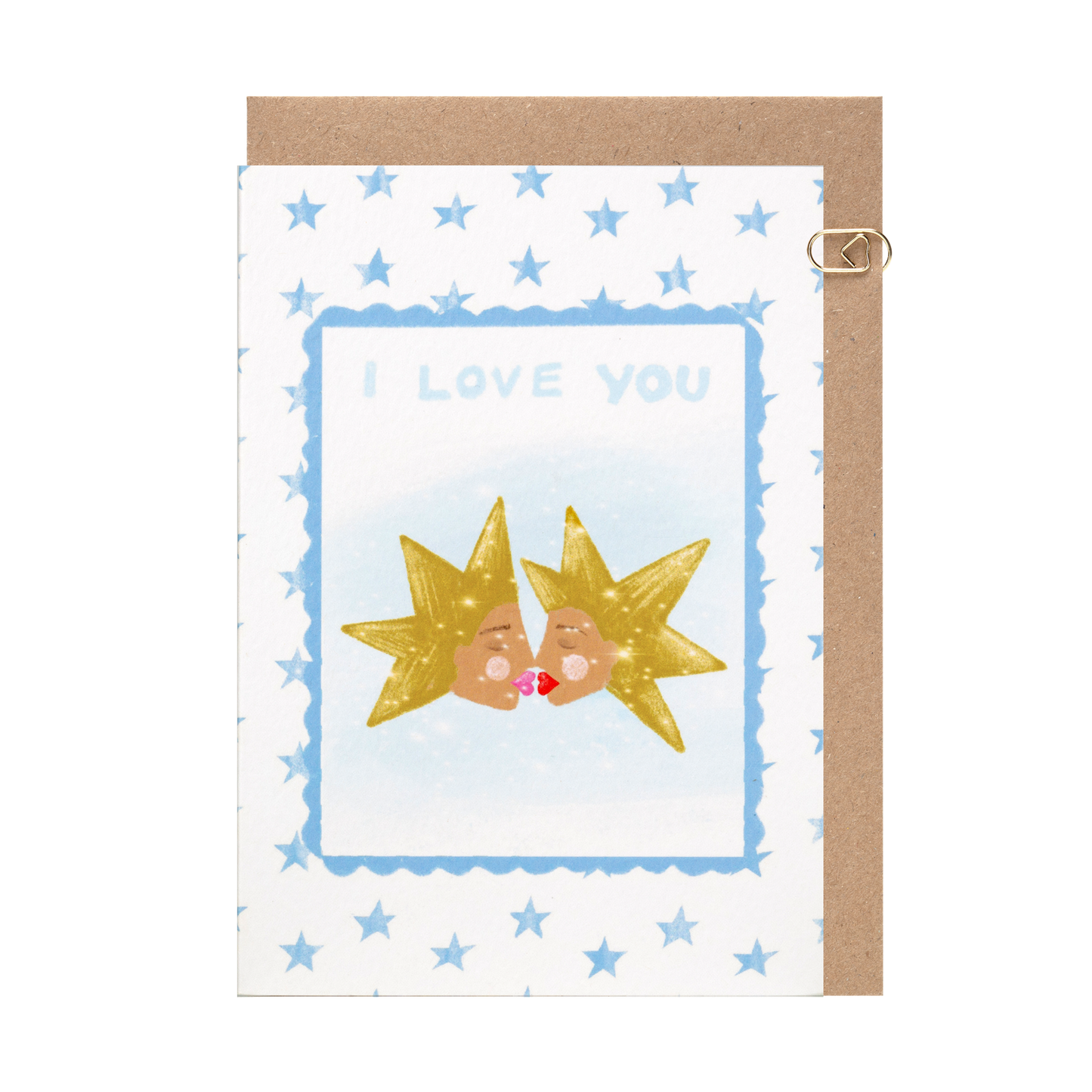Celestial I Love You Card