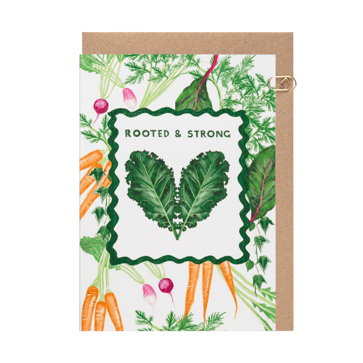 Rooted & Strong Kale Card