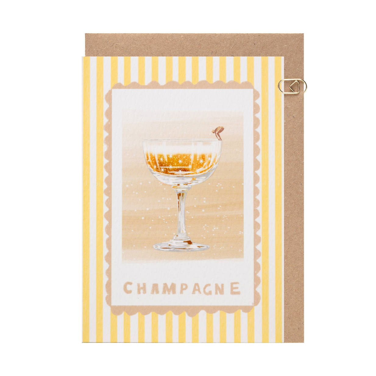 Champagne Cocktail Card