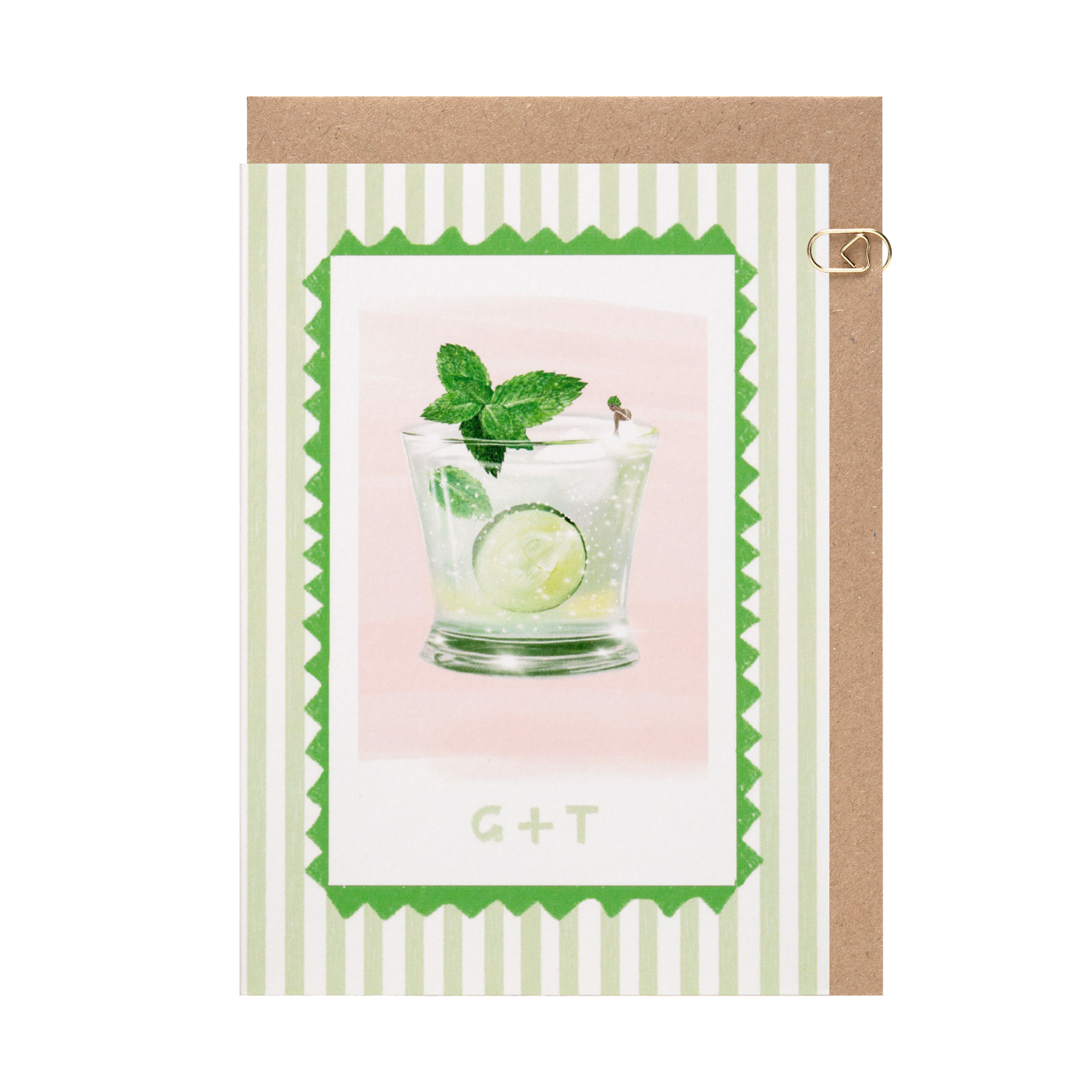 G + T Cocktail Card
