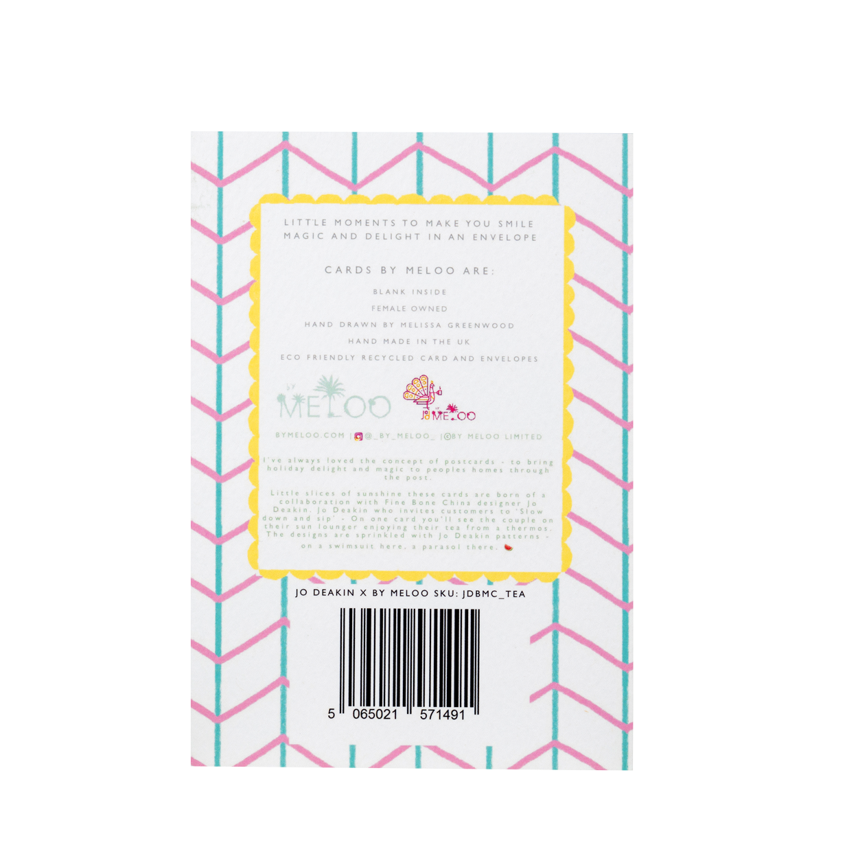 Beach Club Watermelon Stand Card