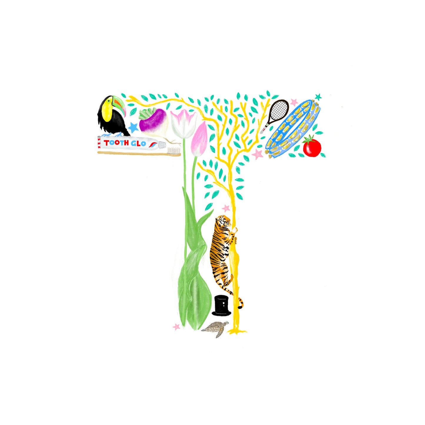 LETTER T