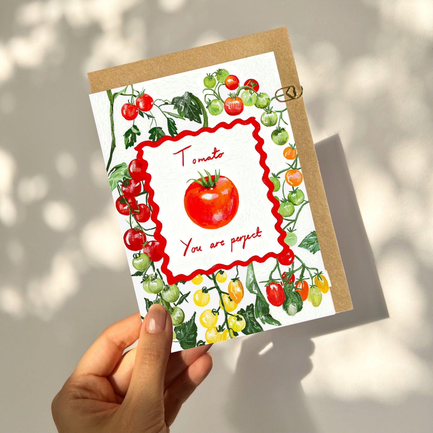 Tomato Vegetable Card
