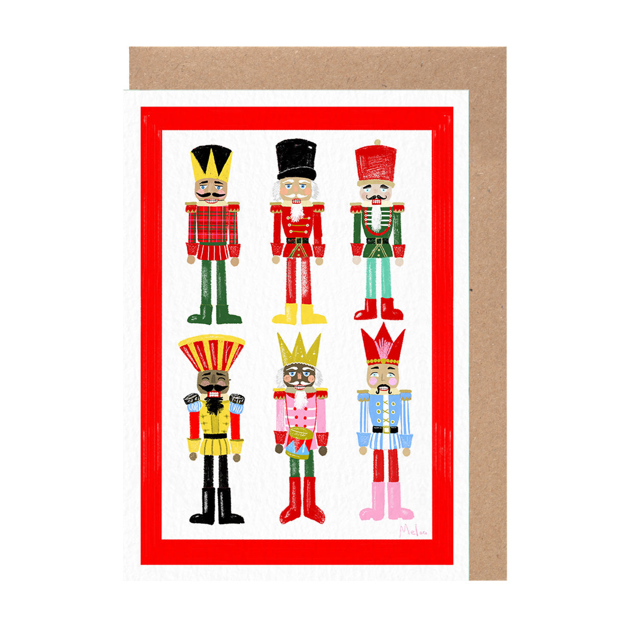 Christmas Nutcracker Card | Novelty Kids Toy Holiday Gift