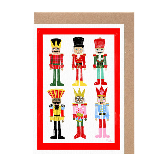 Christmas Nutcracker Card | Novelty Kids Toy Holiday Gift