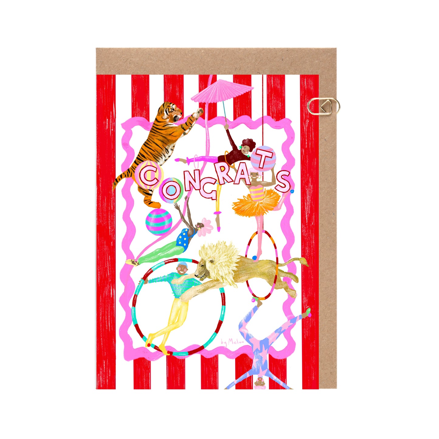 Circus Congratulations Card