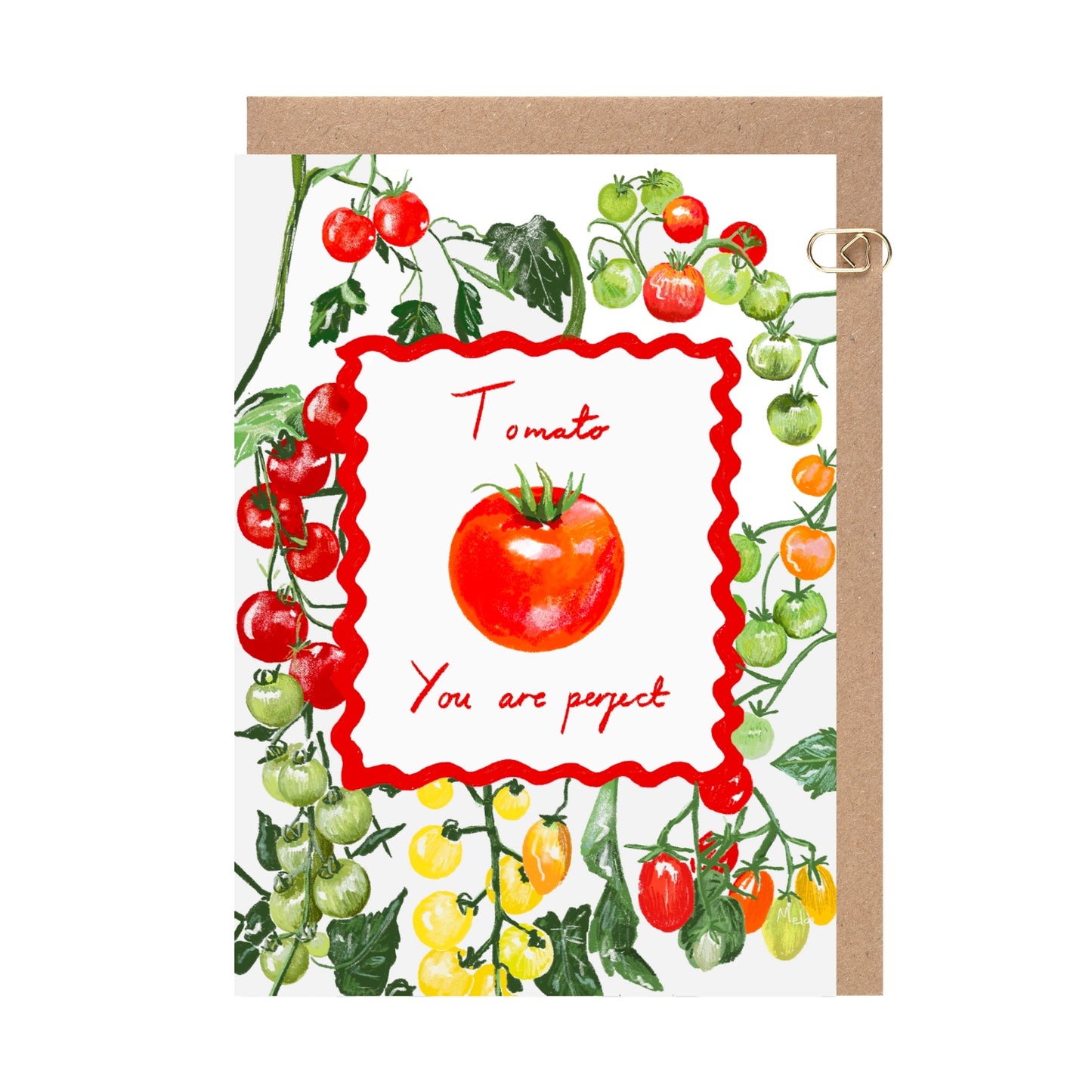 Tomato Vegetable Card