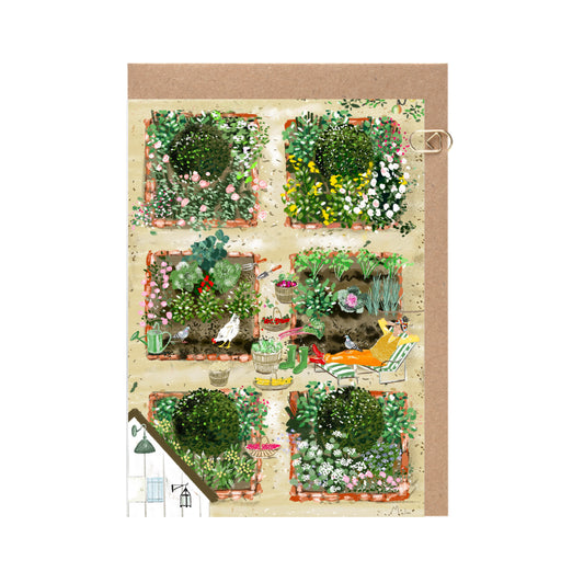 Vegetable Patch Card