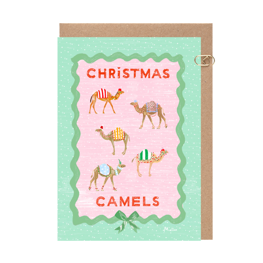 Christmas Camels Card
