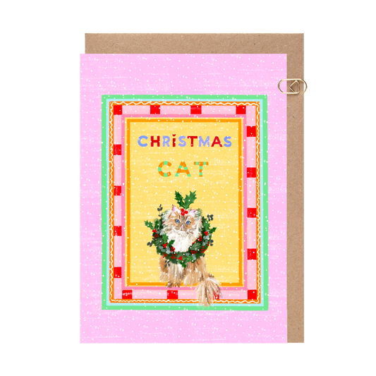 Christmas Cat Card