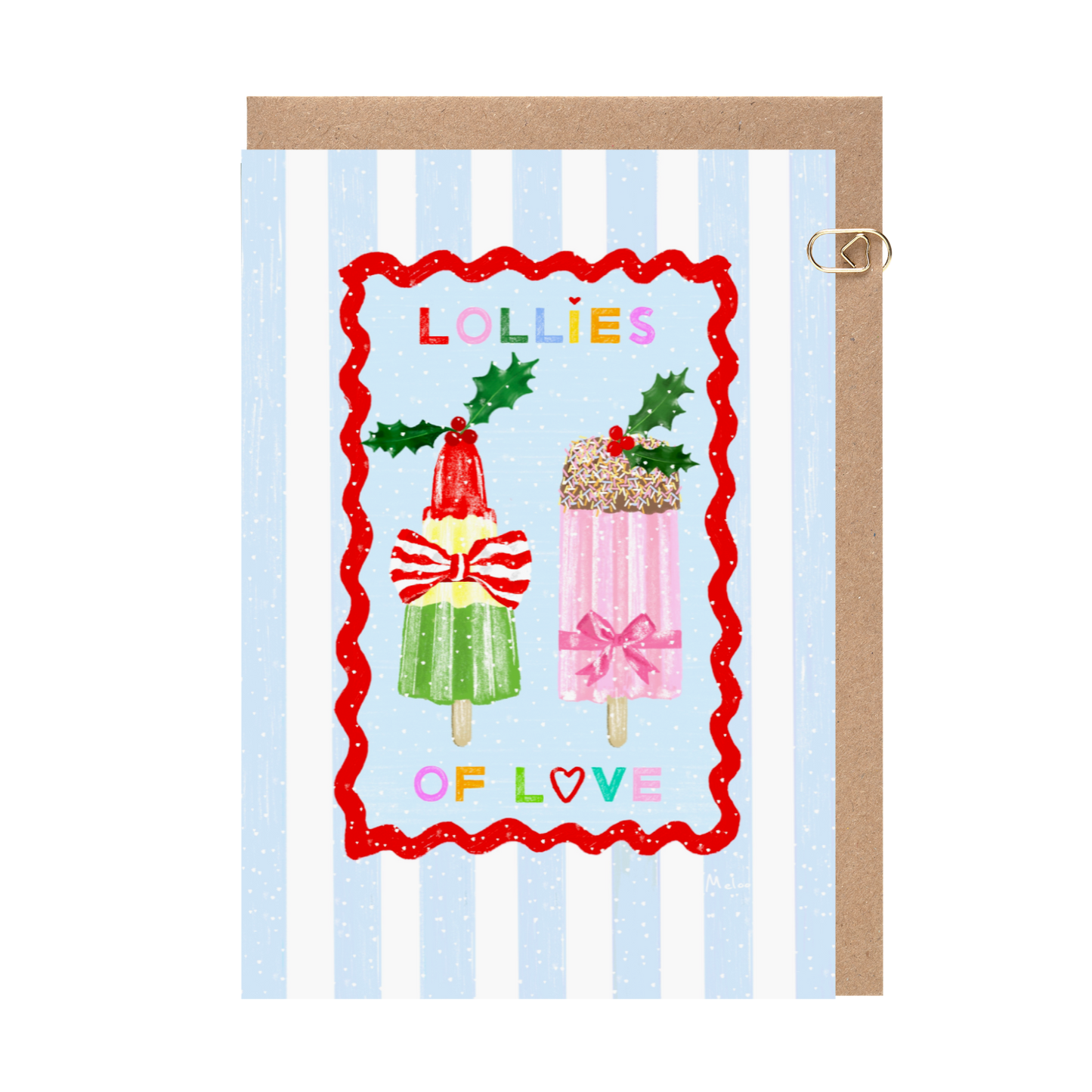 Christmas Lollies Card