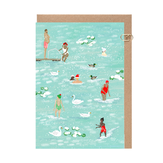 Christmas Wild Swim Card