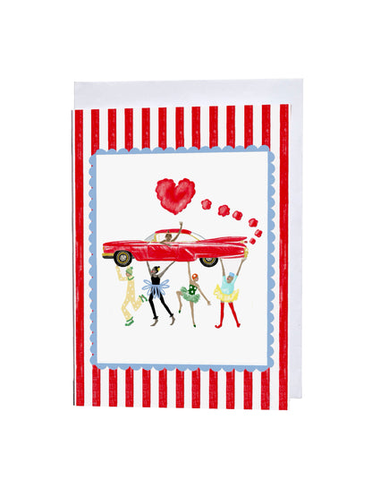 CANDY STRIPE CARDS BY MELOO