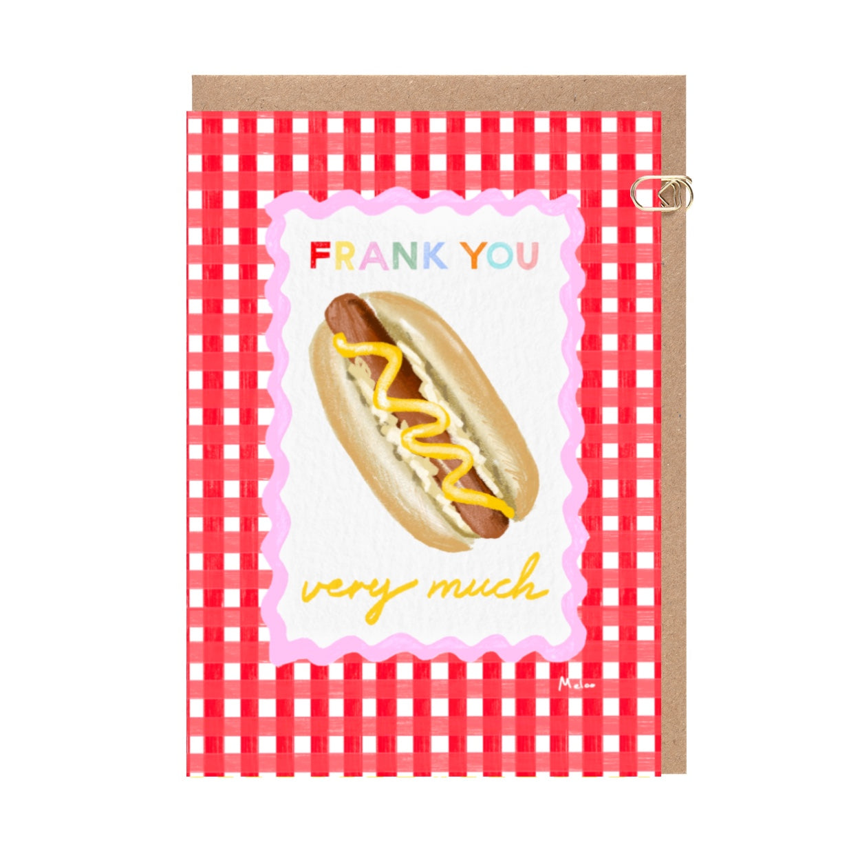 Frank You Very Much Card