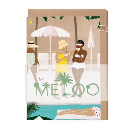 PEACH AND LEMON SORBET CARD SET