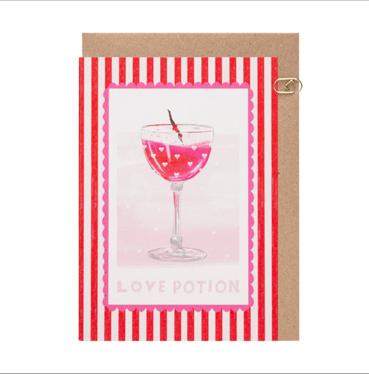 Pink Love Potion Card