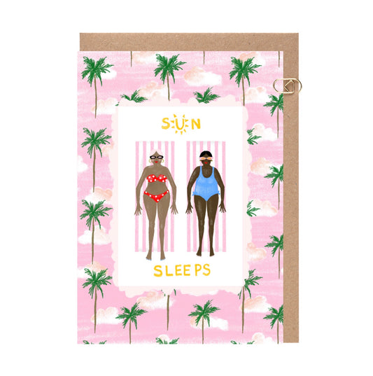Sun Sleeps Card