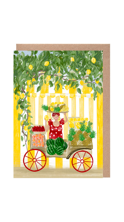 Lemon Lady Card