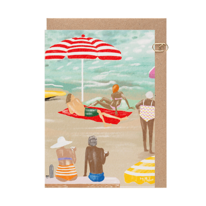 Beach Club Tea Card