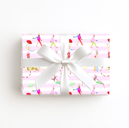 Acrobats Wrapping Paper