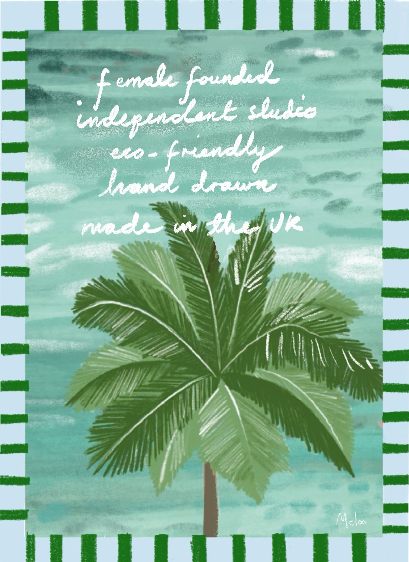 Beach Club Tropical Fish Card | Nautical Coastal Summer Gift