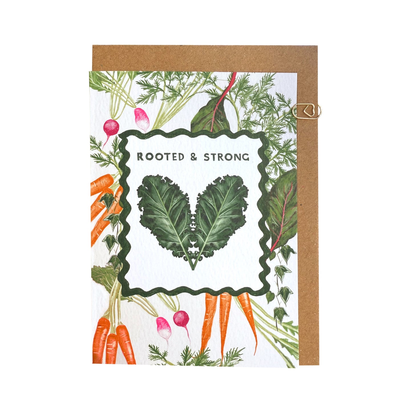 Rooted & Strong Kale Card