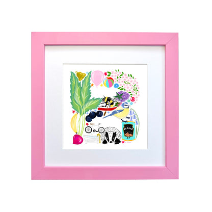 FRAMED ALPHABET PRINT COLLECTION