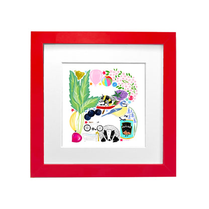 FRAMED ALPHABET PRINT COLLECTION