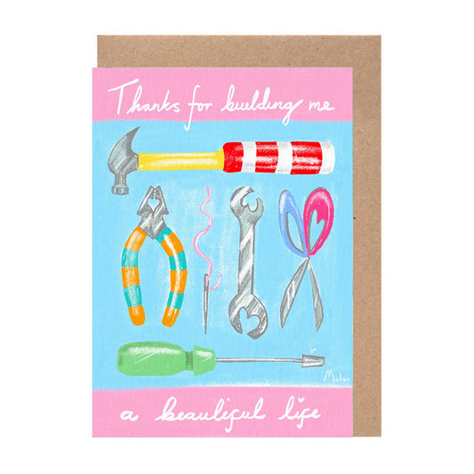Culture Club Tools Card | Father's Day Anniversary Gift Him