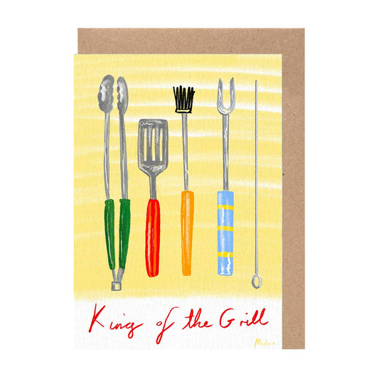 Culture Club Grill Card Funny Father's Day Birthday Gift Him